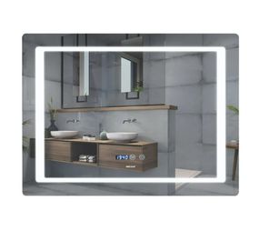 Дзеркало Mixxus Style MR03-70x50 (годинник, LED-підсвічування, антизапотівання) (MI6006)