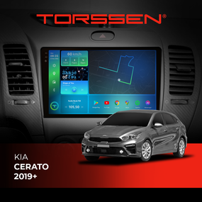Штатна магнітола Torssen 2K Kia Cerato 2019+ F9432 4G Carplay DSP