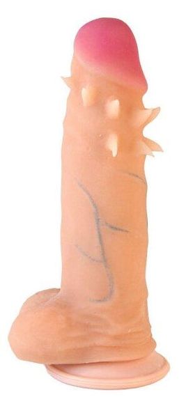 Фалоімітатор EGZO Ciberskin SVS001 (17,5 см х 3,5 см) Sex Aura | Зображення 1