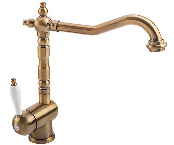 Кухонний змішувач Fabiano FKM 37 Brass Antique 8232.403.0343 | Зображення 1