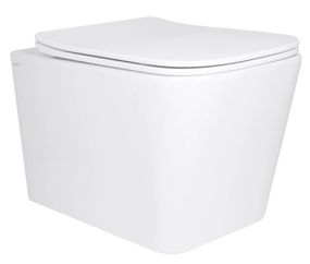 Унітаз підвісний Qtap Tern Ultra Quiet, з сидінням Slim Duroplast/ Soft-close/ Quick Release QT17332303AW