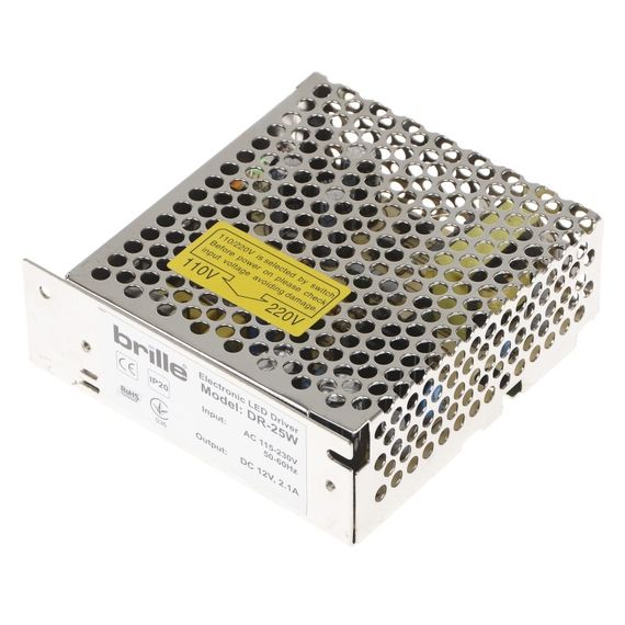 Блок питания DR-25W IP-20 AC 115-230V DC 12V | Зображення 2