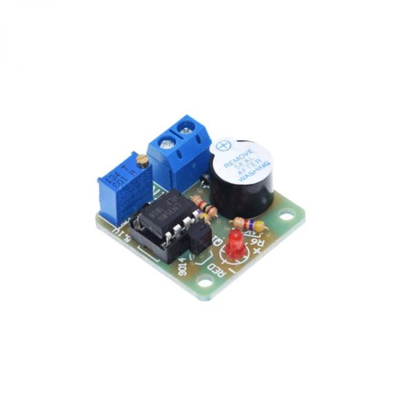 Сигнализатор разряда аккумулятора LM358 12В Модуль