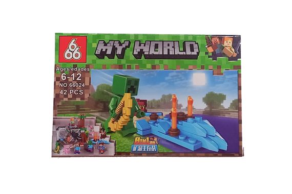Конструктор "MY WORLD" 66024, 8в1 40+ деталей, Цена за 1 конструктор, в коробке (6968683261283) Вид 7