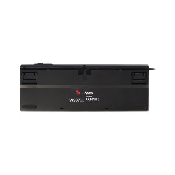 Клавіатура A4Tech Bloody WS87 Naraka Wireless/Bluetooth Black/Red (4711421001113) | Зображення 6