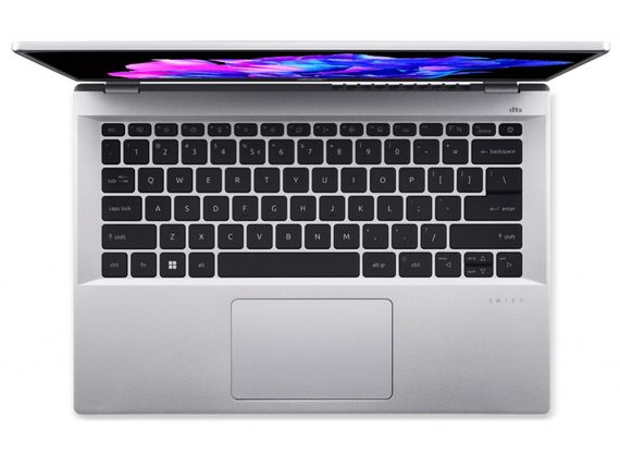 Ноутбук Acer Swift Go 14' SFG14-71 14' 2.2K IPS, Intel i5-1335U, 16GB, F512GB, UMA, Lin, сріблястий (NX.KF2EU.004) | Зображення 6