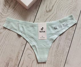 Жіночі стринги ТІК-ТОК стринги TiK-ToK — розмір М/Л — (бірка 3ХЛ маломірка) Салатовий