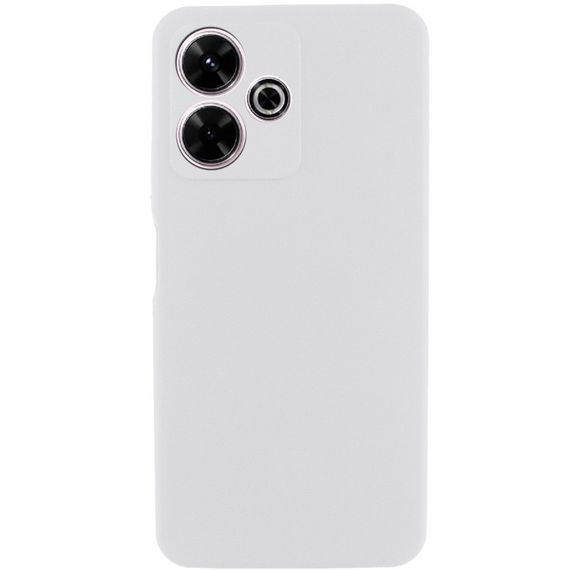 Чохол Silicone Cover Lakshmi Full Camera (AAA) для Xiaomi Redmi Note 14 5G Білий / White
