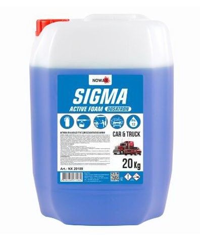 NOWAX Піна активна, конц-т для безконтактної мийки SIGMA DOSATRON ACTIVE FOAM 20kg NX20189