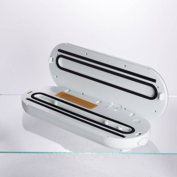 Вакууматор побутовий для сухих та вологих продуктів 90 Вт сенсорний вакуумний пакувальник + 10 пакетів HP-11-16GR