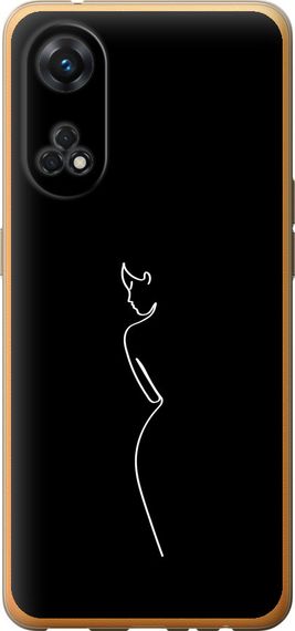 Чехол на Oppo Reno8 T Силуэт1 "4590u-2969-17620"