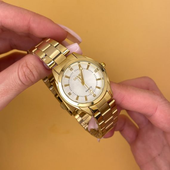 Жіночий годинник Skmei 1620GD Gold | Зображення 4