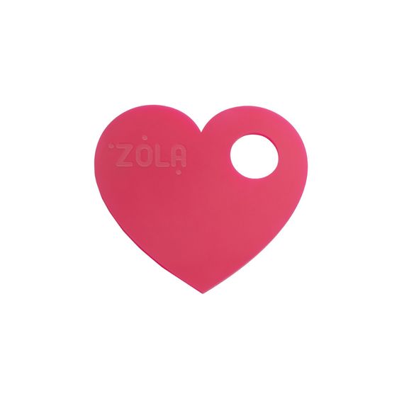 Палітра для змішування фарби ZOLA серце