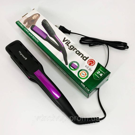 Електричний випрямляч для гладкого волосся ViLgrand Випрямляч для волосся салонного використання RJ-43 | Зображення 7