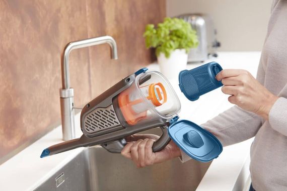 Пилосос акумуляторний BLACK+DECKER BHHV520BF | Зображення 9