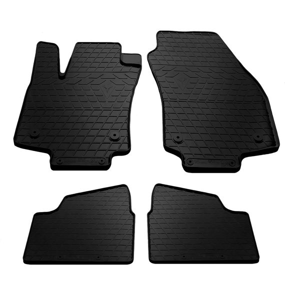 Гумові килимки (4 шт, Stingray) SD для Opel Astra H 2004-2013рр | Зображення 1