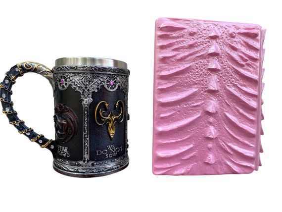 Подарунковий набір Кухоль 3D Сім Королівств і Блокнот 3D «Дракон Єдинорога» | Зображення 1