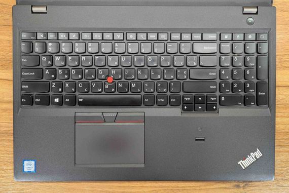 Мобільна робоча станція Lenovo ThinkPad P50s / 15.6" (1920x1080) IPS / Intel Core i7-6500U (2 (4) ядра по 2.5 - 3.1 GHz) / 16 GB DDR4 / 256 GB SSD / nVidia Quadro M500M, 2 GB DDR3, 64-bit / WebCam / Fingerprint / Windows 10 б/в + Подарунок Миша / USB | Зображення 2