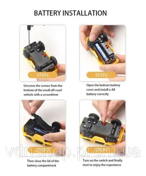 Автомобільний трек Дорожні роботи, 333 деталі, машинка на батарейці | Зображення 3