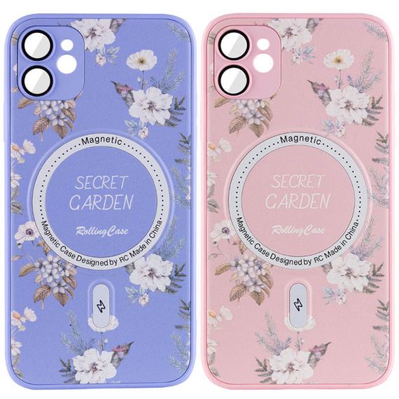 TPU+PC чохол Secret Garden with MagSafe для Apple iPhone 12 (6.1")