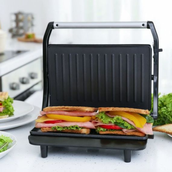 Професійна сендвічниця Magio MG-364 з антипригарним покриттям та CG-542 індикатором нагрівання
