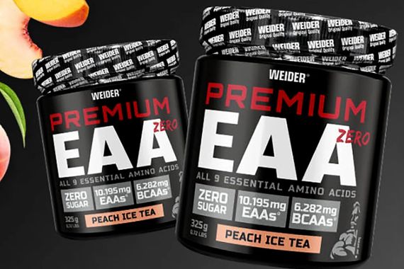 Амінокислотний комплекс Weider Premium EAA Zero 325 g (Peach iced tea) | Зображення 2
