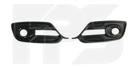 Решетка в бампер левая+правая Renault Megane '14-16 (c отв.) +DRL (FPS) 261521862R
