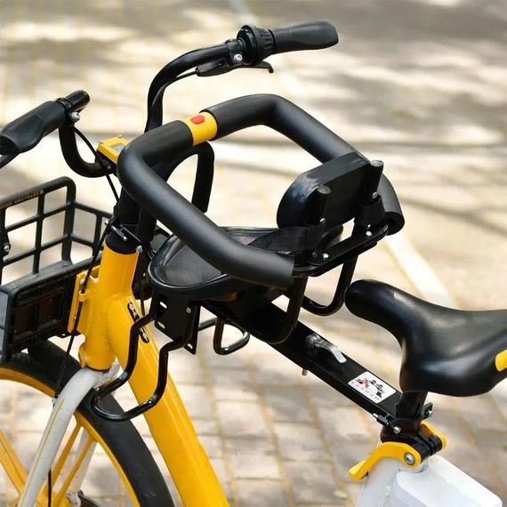 Дитяче велокрісло на раму з ергономічною формою сидіння XPRO Bellelli Rabbit Handlefix (234575757_1213) | Зображення 2
