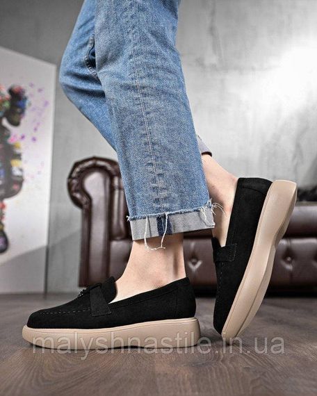 Женские лоферы seanly black ДЛ6447 | Зображення 1