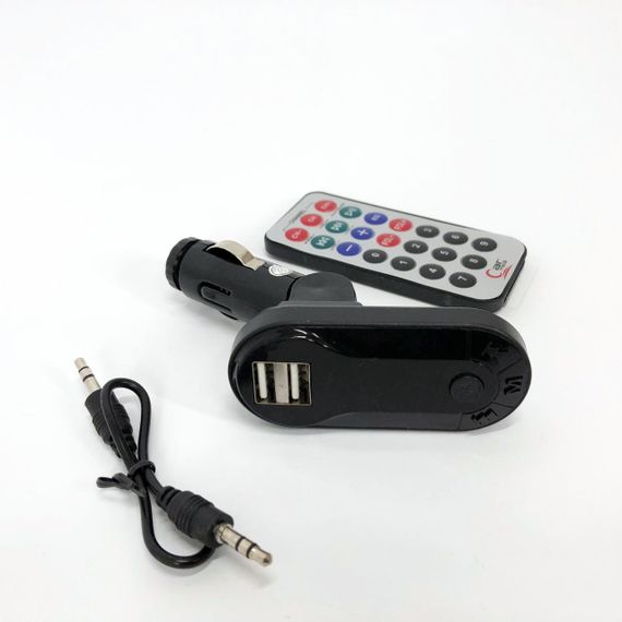 Fm модулятор от прикуривателя авто CM i9, Блютуз фм модулятор для автомобиля, Автомобильный блютуз фм IR-17 | Зображення 4