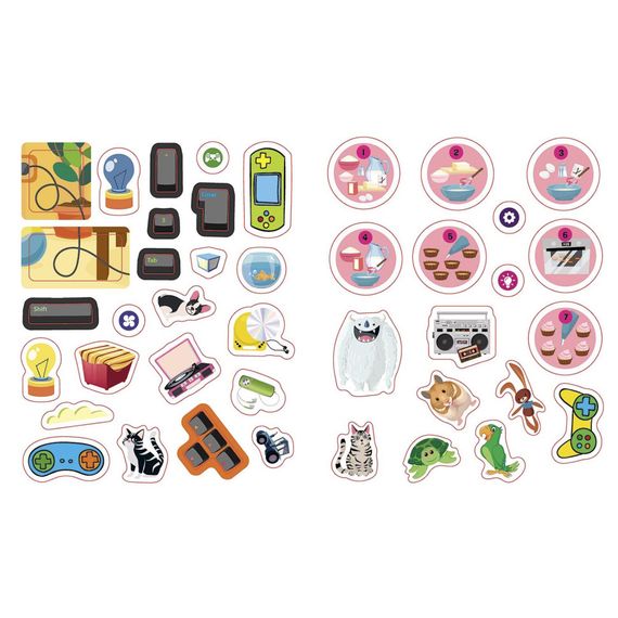 Познавательные активити Компьютеры 1270001 с наклейками | Зображення 3