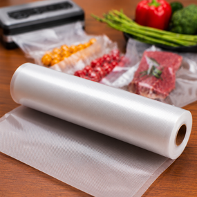 Вакуумні гофровані пакети в рулонах / Плівка для вакуумного пакувальника 25 см