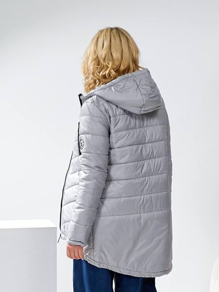 Елегантна жіноча парка, арт. 300, світло сірий | Зображення 2