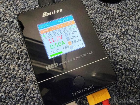 Розумний зарядний пристрій Boslipo T4-30 для 1-4-елементних LiPo/LiHv акумуляторів | Зображення 5