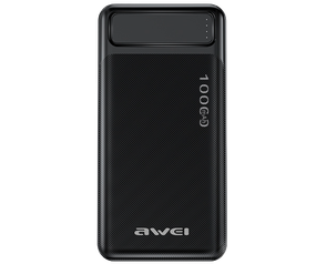 Повербанк (портативний акумулятор) Power Bank AWEI P5K 10000mAh чорний (AM-3163_402)