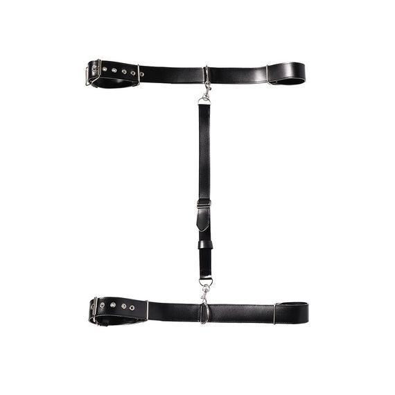 Бондажний набір Art of Sex - Michelle чорний, екошкіра | Зображення 1