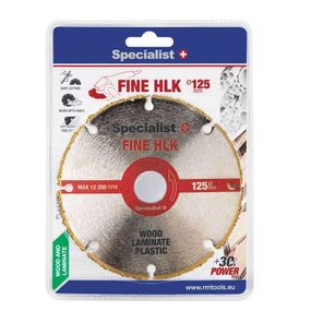 Диск отрезной мультиматериал Specialist+ Fine HLK 125x22