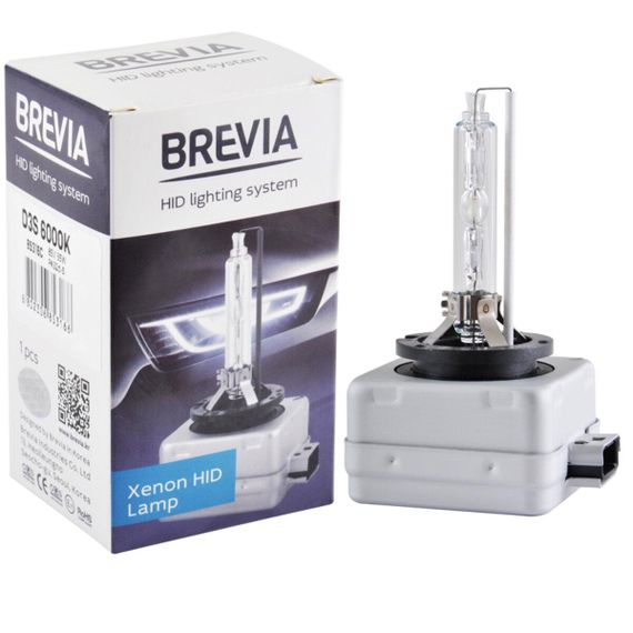 85316c BREVIA Автолампа D3S,6000K,42V,35W PK32d-3, (1шт.) XENON