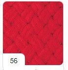 Плед плюшевий 100*120см колір 56 ручної роботи з пряжі пуфі