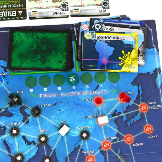 Настольная игра Пандемия (Pandemic) укр. | Зображення 9