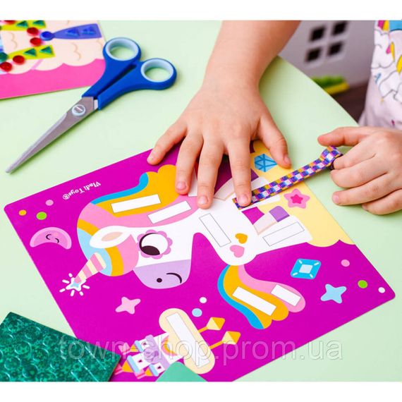 Набор для творчества "Creative Box Единорог" VT4433-07, 9 картинок | Зображення 4