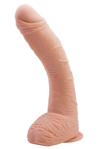 Фалоімітатор на присосці Baile Beautiful ALEX 10.6'' Flesh, BW-008037NR Sex Aura | Зображення 2