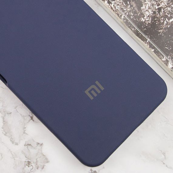 Чохол Silicone Cover Lakshmi Full Camera (AAA) with Logo для Xiaomi Redmi 13C 4G/5G / Poco C65/M6 5G Темно-синій / Midnight blue | Зображення 1