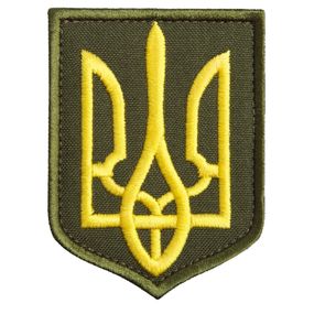 Шеврон IDEIA 87516 Україна 6*8  Габардин Хакі