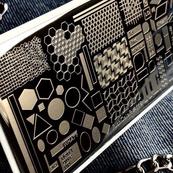 Пластина 118 для стемпінгу RichColor (12х6см)