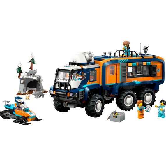 Конструктор LEGO City Арктична дослідна вантажівка з науковою лабораторією (60471) | Зображення 1