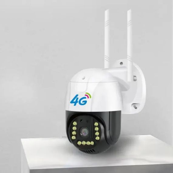 Камера внешнего видеонаблюдения 4G Sim V380 PRO Уличная видеокамера IP 66 с ночной съемкой | Зображення 3