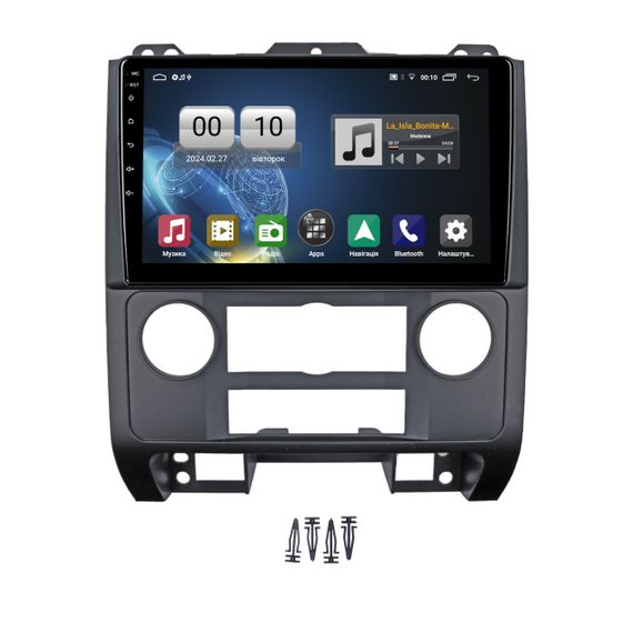Штатна магнітола серії QIV Q1 під Ford Escape 2007-2012 Mazda Tribute 2008-2012 Mercury Mariner 2008-2010 9