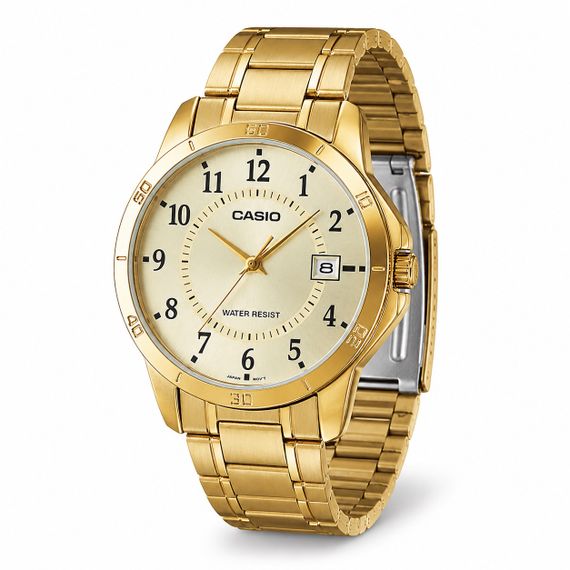 Чоловічий годинник Casio MTP-V004G-9B