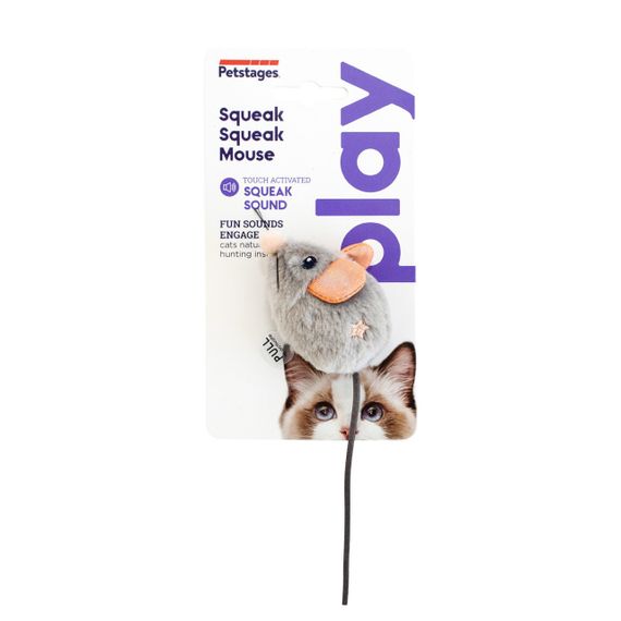 Іграшка для котів Outward Hound Petstages Squeak Squeak Mouse, 4 см